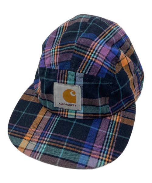 CarHartt（カーハート）CarHartt (カーハート) キャップ ネイビー×パープルの古着・服飾アイテム