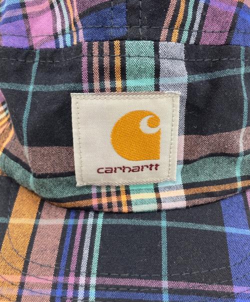 CarHartt（カーハート）CarHartt (カーハート) キャップ ネイビー×パープルの古着・服飾アイテム
