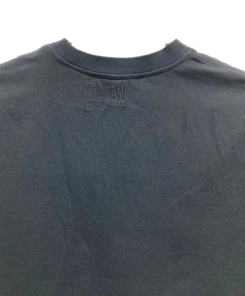 ami（アミ）ami (アミ) 半袖カットソー ブラック サイズ:XSの古着・服飾アイテム