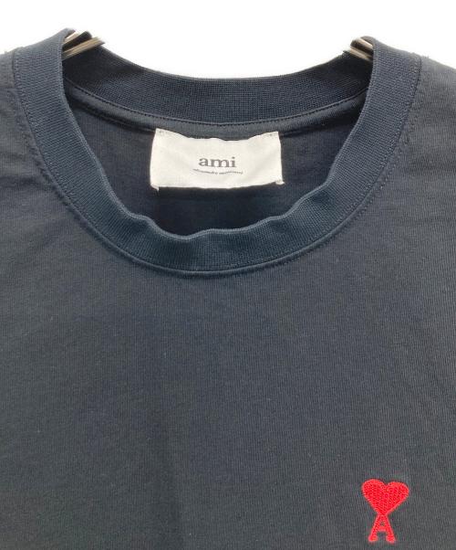 ami（アミ）ami (アミ) 半袖カットソー ブラック サイズ:XSの古着・服飾アイテム