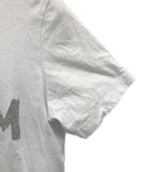 MSGM（エムエスジーエム）MSGM (エムエスジーエム) 半袖カットソー ホワイト サイズ:Sの古着・服飾アイテム