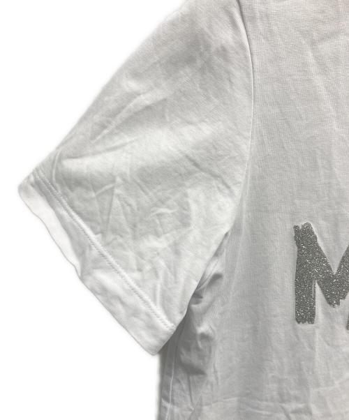 MSGM（エムエスジーエム）MSGM (エムエスジーエム) 半袖カットソー ホワイト サイズ:Sの古着・服飾アイテム