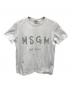 MSGM（エムエスジーエム）の古着「半袖カットソー」｜ホワイト