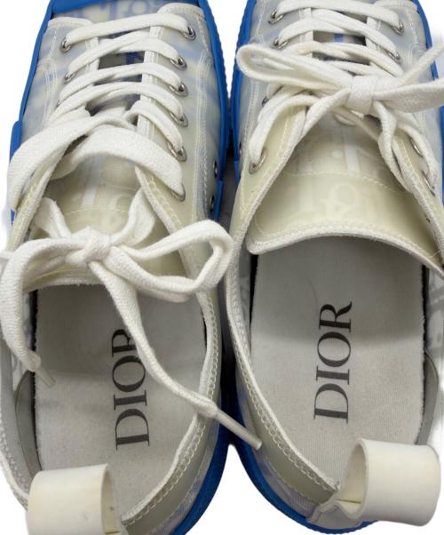 Dior（ディオール）DIOR (ディオール) スニーカー ホワイト×ブルー サイズ:SIZE 41の古着・服飾アイテム