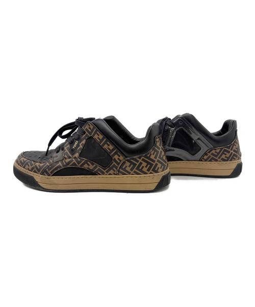 FENDI（フェンディ）FENDI (フェンディ) スニーカー ブラウン×ブラック サイズ:SIZE 7の古着・服飾アイテム