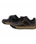 FENDI (フェンディ) スニーカー ブラウン×ブラック サイズ:SIZE 7：22000円