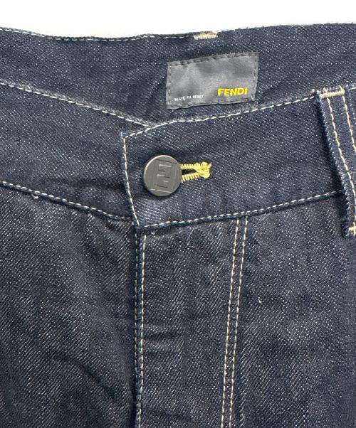 FENDI（フェンディ）FENDI (フェンディ) デニムパンツ インディゴブルー サイズ:W32の古着・服飾アイテム