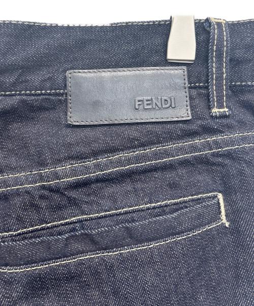 FENDI（フェンディ）FENDI (フェンディ) デニムパンツ インディゴブルー サイズ:W32の古着・服飾アイテム