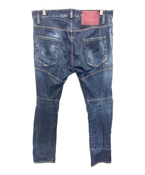 DSQUARED2（ディースクエアード）DSQUARED2 (ディースクエアード) デニムパンツ インディゴブルー サイズ:48の古着・服飾アイテム