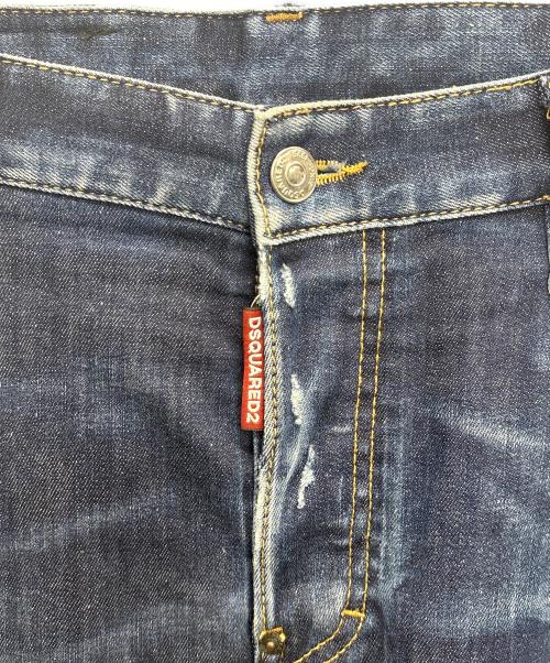DSQUARED2（ディースクエアード）DSQUARED2 (ディースクエアード) デニムパンツ インディゴブルー サイズ:48の古着・服飾アイテム