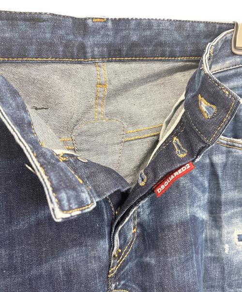 DSQUARED2（ディースクエアード）DSQUARED2 (ディースクエアード) デニムパンツ インディゴブルー サイズ:48の古着・服飾アイテム