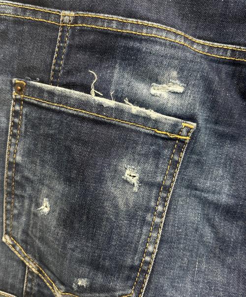 DSQUARED2（ディースクエアード）DSQUARED2 (ディースクエアード) デニムパンツ インディゴブルー サイズ:48の古着・服飾アイテム