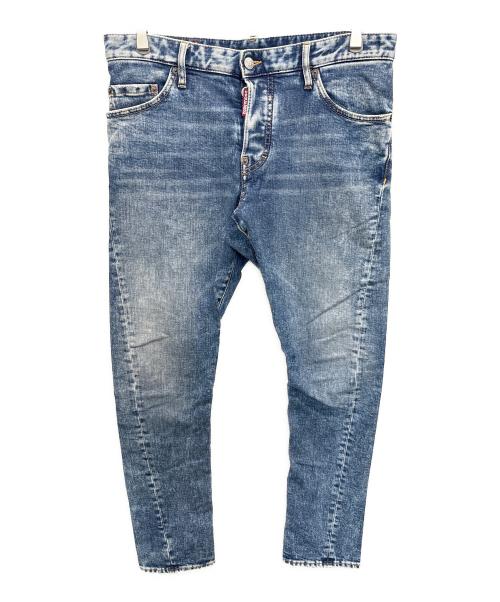 DSQUARED2（ディースクエアード）DSQUARED2 (ディースクエアード) デニムパンツ インディゴブルー サイズ:48の古着・服飾アイテム