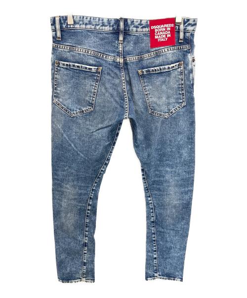 DSQUARED2（ディースクエアード）DSQUARED2 (ディースクエアード) デニムパンツ インディゴブルー サイズ:48の古着・服飾アイテム