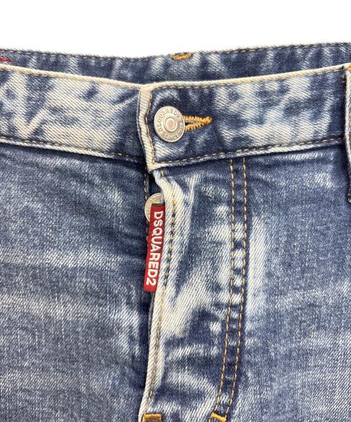 DSQUARED2（ディースクエアード）DSQUARED2 (ディースクエアード) デニムパンツ インディゴブルー サイズ:48の古着・服飾アイテム