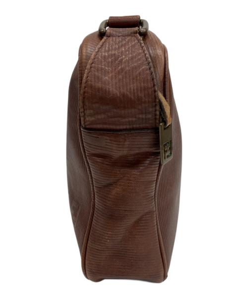 FENDI（フェンディ）FENDI (フェンディ) ショルダーバッグ ブラウンの古着・服飾アイテム