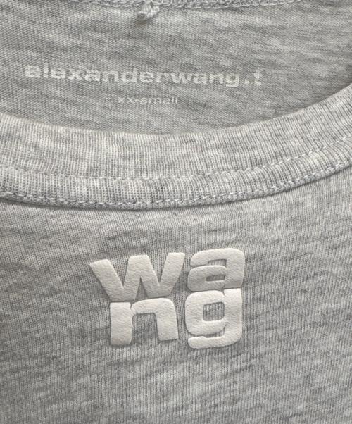 ALEXANDER WANG（アレキサンダー・ワン）ALEXANDER WANG (アレキサンダー・ワン) 半袖カットソー グレー サイズ:XXSの古着・服飾アイテム