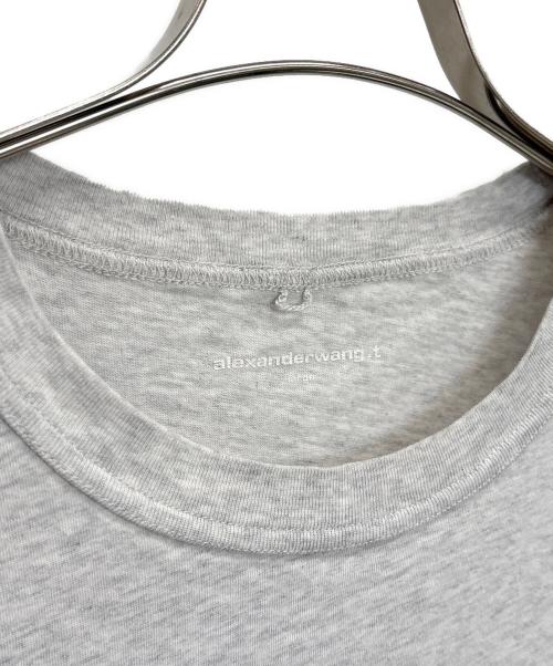 ALEXANDER WANG（アレキサンダー・ワン）ALEXANDER WANG (アレキサンダー・ワン) 半袖カットソー グレー サイズ:SIZE Lの古着・服飾アイテム