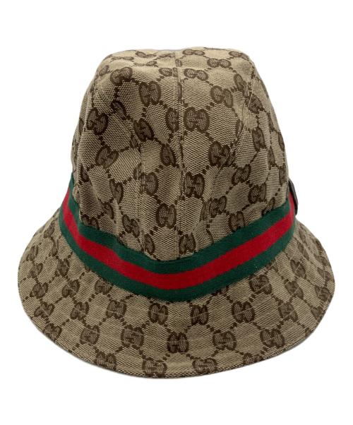 GUCCI（グッチ）GUCCI (グッチ) バケットハット ベージュの古着・服飾アイテム
