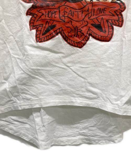 Vivienne Westwood ANGLOMANIA（ヴィヴィアンウエストウッドアングロマニア）Vivienne Westwood ANGLOMANIA (ヴィヴィアンウエストウッドアングロマニア) 半袖Tシャツ ホワイト サイズ:Mの古着・服飾アイテム