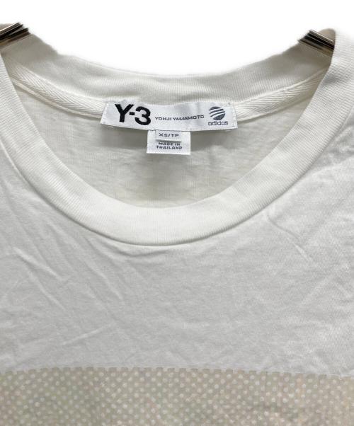 Y-3（ワイスリー）Y-3 (ワイスリー) 半袖Tシャツ ホワイト サイズ:XSの古着・服飾アイテム