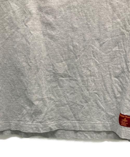 Vivienne Westwood man（ヴィヴィアン ウェストウッド マン）Vivienne Westwood man (ヴィヴィアン ウェストウッド マン) 半袖Tシャツ グレー サイズ:Sの古着・服飾アイテム
