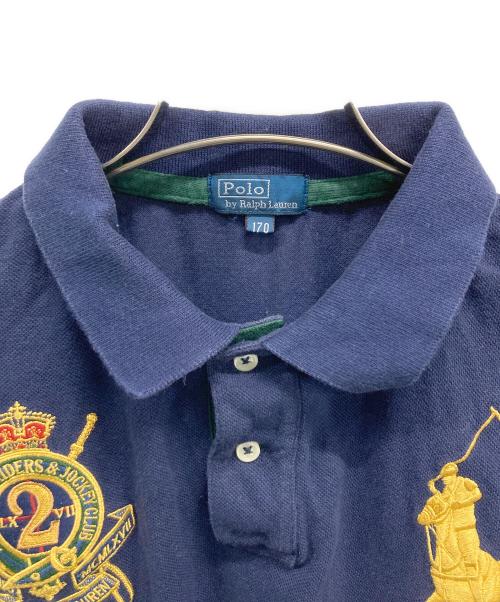 POLO RALPH LAUREN（ポロ・ラルフローレン）POLO RALPH LAUREN (ポロ・ラルフローレン) ポロシャツ ネイビー サイズ:170cmの古着・服飾アイテム