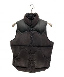 RockyMountainFeatherBed×BEAMS（ロッキーマウンテンフェザーベッド×ビームス）の古着「ダウンベスト」｜ブラウン