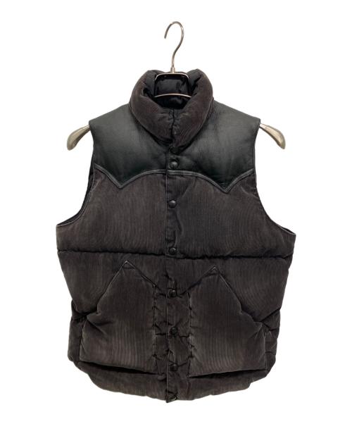 RockyMountainFeatherBed（ロッキーマウンテンフェザーベッド）RockyMountainFeatherBed (ロッキーマウンテンフェザーベッド) BEAMS (ビームス) ダウンベスト ブラウン サイズ:SIZE 38の古着・服飾アイテム