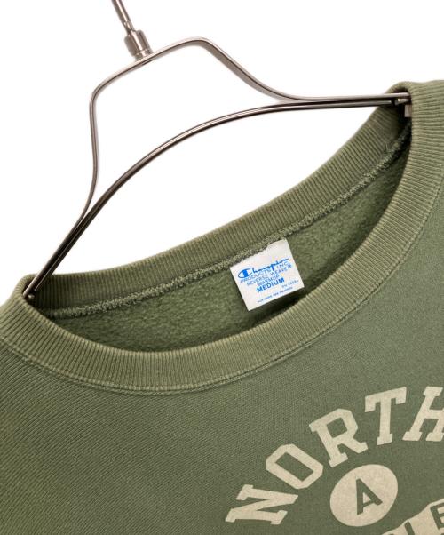 Champion REVERSE WEAVE（チャンピオン リバース ウィーブ）Champion REVERSE WEAVE (チャンピオン リバース ウィーブ) スウェット 黄緑 サイズ:Mの古着・服飾アイテム