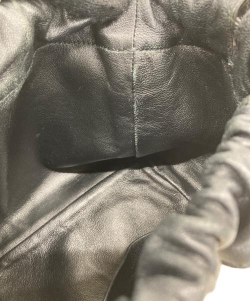 JIL SANDER（ジルサンダー）JIL SANDER (ジルサンダー) ドローストリングバッグ ベージュ×ブラックの古着・服飾アイテム