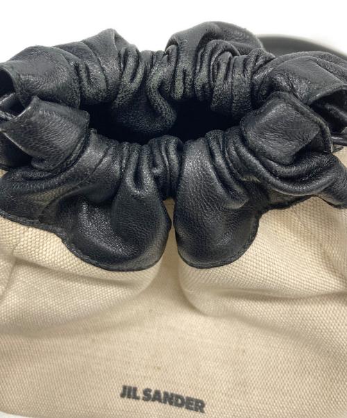 JIL SANDER（ジルサンダー）JIL SANDER (ジルサンダー) ドローストリングバッグ ベージュ×ブラックの古着・服飾アイテム