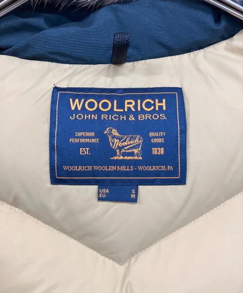 WOOLRICH（ウールリッチ）WOOLRICH (ウールリッチ) ダウンジャケット ネイビー サイズ:Mの古着・服飾アイテム