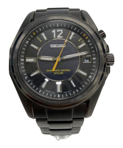 SEIKO（セイコー）SEIKO (セイコー) 腕時計 ブラックの古着・服飾アイテム