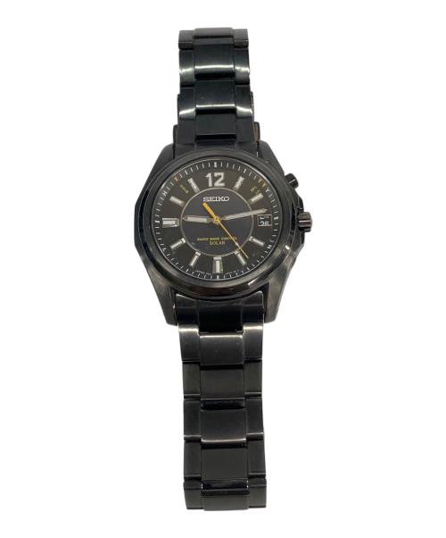 SEIKO（セイコー）SEIKO (セイコー) 腕時計 ブラックの古着・服飾アイテム