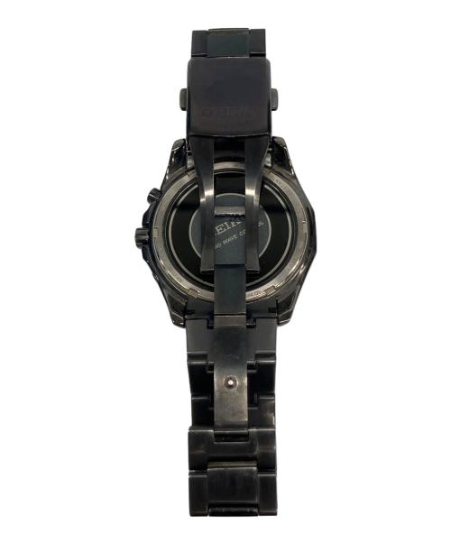 SEIKO（セイコー）SEIKO (セイコー) 腕時計 ブラックの古着・服飾アイテム