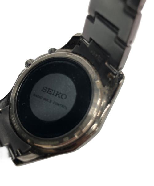SEIKO（セイコー）SEIKO (セイコー) 腕時計 ブラックの古着・服飾アイテム