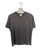 maison kitsuneメゾンキツネ）の古着「半袖カットソー」｜グレー