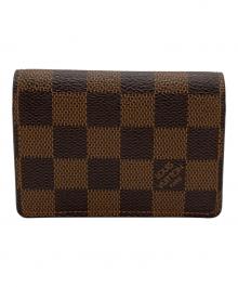 LOUIS VUITTON（ルイ ヴィトン）の古着「名刺入れ」｜ブラウン