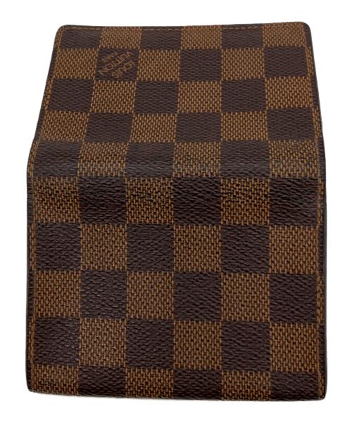 LOUIS VUITTON（ルイ ヴィトン）LOUIS VUITTON (ルイ ヴィトン) 名刺入れ ブラウンの古着・服飾アイテム