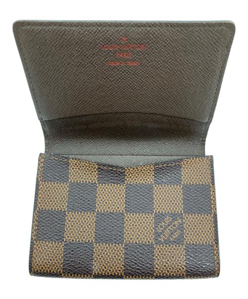 LOUIS VUITTON（ルイ ヴィトン）LOUIS VUITTON (ルイ ヴィトン) 名刺入れ ブラウンの古着・服飾アイテム