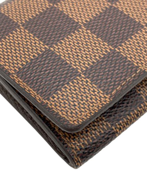 LOUIS VUITTON（ルイ ヴィトン）LOUIS VUITTON (ルイ ヴィトン) 名刺入れ ブラウンの古着・服飾アイテム