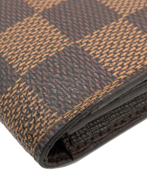 LOUIS VUITTON（ルイ ヴィトン）LOUIS VUITTON (ルイ ヴィトン) 名刺入れ ブラウンの古着・服飾アイテム