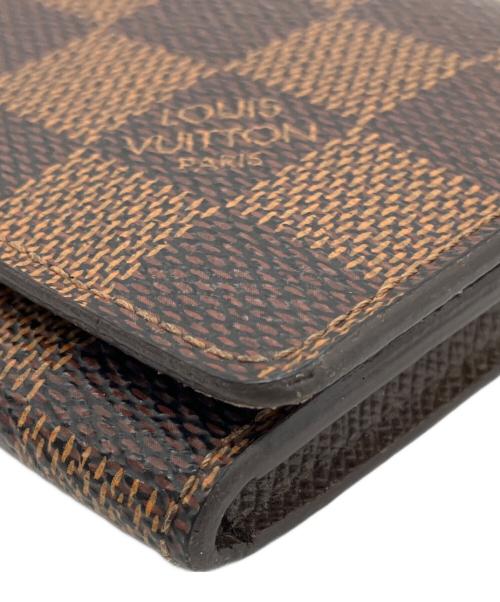 LOUIS VUITTON（ルイ ヴィトン）LOUIS VUITTON (ルイ ヴィトン) 名刺入れ ブラウンの古着・服飾アイテム