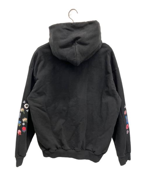 The Rad Black Kids（ザ・ラッド・ブラック・キッズ）The Rad Black Kids (ザ・ラッド・ブラック・キッズ) パーカー ブラック サイズ:	SIZE XLの古着・服飾アイテム