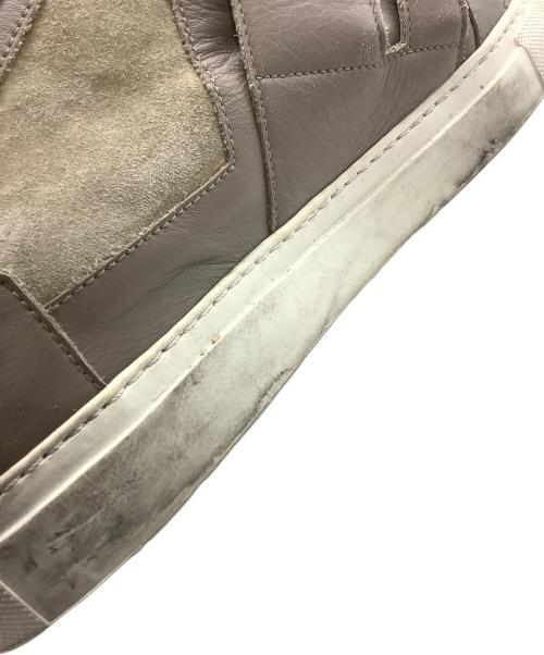 KRIS VAN ASSCHE（クリス ヴァン アッシュ）KRIS VAN ASSCHE (クリス ヴァン アッシュ) ハイカットスニーカー ブラウン サイズ:SIZE 42の古着・服飾アイテム
