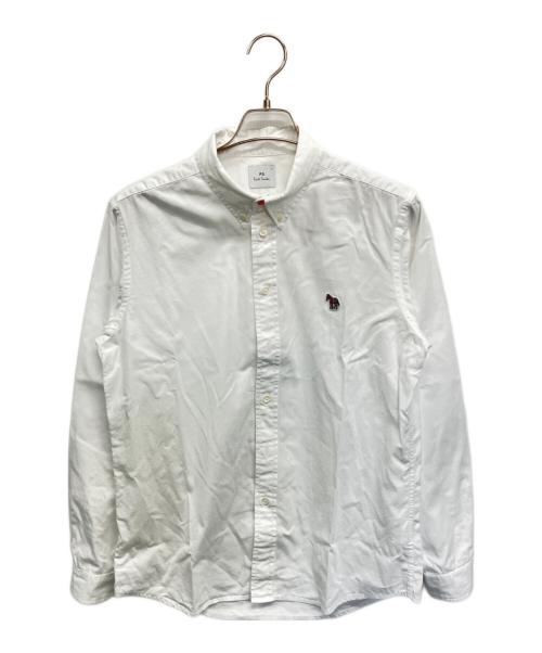 PAUL SMITH（ポールスミス）PAUL SMITH (ポールスミス) 長袖シャツ ホワイト サイズ:Lの古着・服飾アイテム