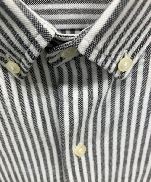 LACOSTE（ラコステ）LACOSTE (ラコステ) 長袖シャツ グレー×ホワイト サイズ:Mの古着・服飾アイテム
