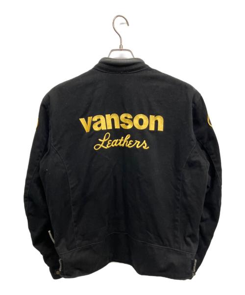 VANSON（バンソン）VANSON (バンソン) ライダースジャケット ブラック サイズ:	SIZE Lの古着・服飾アイテム
