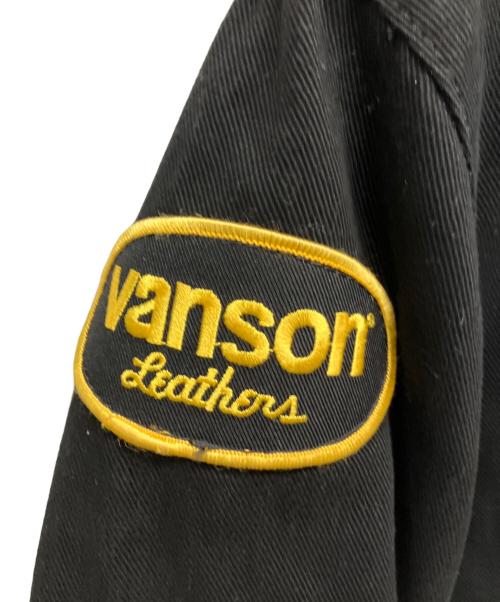VANSON（バンソン）VANSON (バンソン) ライダースジャケット ブラック サイズ:	SIZE Lの古着・服飾アイテム